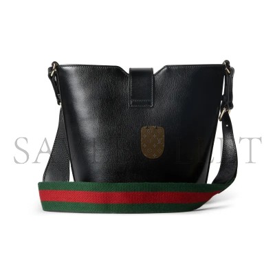 GUCCI LEATHER MINI BUCKET 782908 (20.5*18.5*12.5cm)